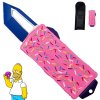 Celokovový OTF nůž "HOMER SIMPSON" s pouzdrem