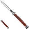 Dlouhé vystřelovací stiletto "ITALIAN GIGA WOOD"