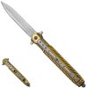 Celokovový zavírací nůž "GOLDEN FIREFLY"