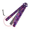 Balisong "RAINBOW IRON" - duhový - II. Jakost