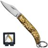 Malý zavírací nožík "GOLDEN MINI" s výstavním rámečkem
