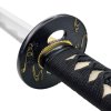 Ostré wakizashi "BLACK ROSE" s hávem