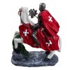 Templářská soška "CRIMSON CRUSADER"
