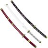 Sada 3 ocelových katan "THREE SWORDS STYLE ZORO" - One Piece