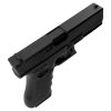 Tréninková gumová zbraň "RUBBER TYPE GLOCK-17"