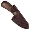 Pevný nůž "BROWN BEAR MINI" s koženým pouzdrem
