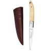 Pevný nůž "DESERT CAMEL" s koženým pouzdrem