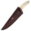 Pevný nůž "DESERT CAMEL" s koženým pouzdrem