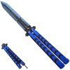 Balisong "DARKBLUE ARROWS" - tréninkový