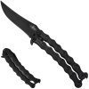 Motýlek/balisong "CHAIN OF DARKNESS" - ostrý