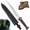 Hobití ocelový meč Samvěda Křepelky "BARROW BLADE" - Pán Prstenů/Hobit