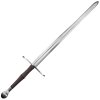 Luxusní ostrý středověký meč "IRON PALADIN" s dřevěnou pochvou - HQ!