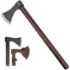 Ručně kovaná sekera "VALDR AXE" s koženým pouzdrem