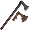 Ručně kovaná sekera "VALDR AXE" s koženým pouzdrem