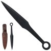 Vrhací kunai "SHADOW GENIN" s koženým pouzdrem