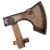 Jednoruční sekera "WYRMCLEAVER" s koženým pouzdrem