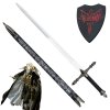 Ocelový meč "ALUCARD SWORD" s plaketou - Castlevania