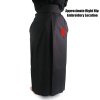 Basic Tetron Hakama "KENDO, IAIDO, AIKIDO" - Černá