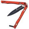 Ostrý balisong "ORANGE DANGER"
