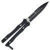 Ostrý balisong "NIGHT FIGHTER BLACK"
