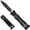 Ostrý balisong "NIGHT FIGHTER BLACK"