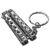 Přívěsek na klíče "KEYFLIP SILVER"