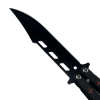 Ostrý balisong "TEMPLAR FLIP BLACK"