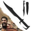 Spartský meč "LEONIDAS" black + pouzdro