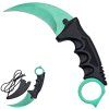 Ostrý karambit "JADE SLASHER" s pouzdrem