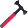 Vrhací sekery "RUBBER TRIAXE" 3ks s pouzdrem