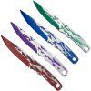 Set vrhacích nožů "MULTICOLOR DASH" s pouzdrem