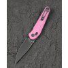 Zavírací nůž BESTECH Mothus BG67E Light Pink G10