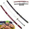 Sada 3 dřevěných katan "THREE SWORDS STYLE" - One Piece