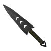 Sada vrhacích nožů "SAMURAJ" 3 kusy černé