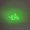 Velký zelený laser "SUPERHERO SHOW" <1000mW