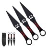 Velké vrhací nože "KUNAI" - 3 ks