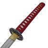 Červená katana "RED WARRIOR" s bohatým příslušenstvím