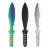 6823 sada vrhacich nozu black silver rainbow 19 cm