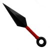 Naruto vrhací nůž "NARUTO KUNAI" plast, červený