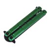 Skutečně festovní Balisong "GREEN TANTO"