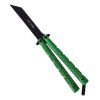 Skutečně festovní Balisong "GREEN TANTO"