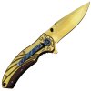 Poloautomatický nůž "GOLDEN LUXURY"