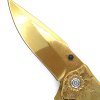 Poloautomatický nůž "GOLDEN LUXURY"