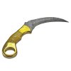Damaškový karambit "GOLDEN TALON"