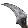 Damaškový karambit "TIGER CLAW"