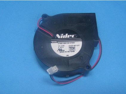 entilátor chladící ind. desky 0,40A 12V DC 75.96950.0   (354369)
