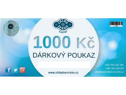 Dárkový poukaz 1000