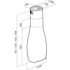 0048439 odsavac ostruvkovy hydria white cdw4401b 550
