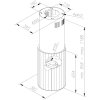 0090341 odsavac ostruvkovy roto w white cdw3803b