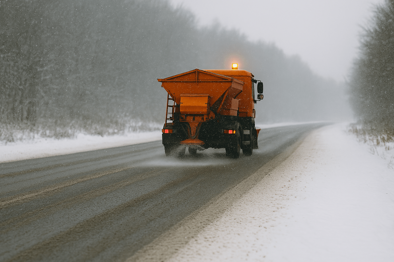 Vše o solení silnic a chodníků